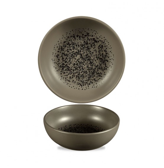 Menu Shades Caldera Flint Grey Bowl